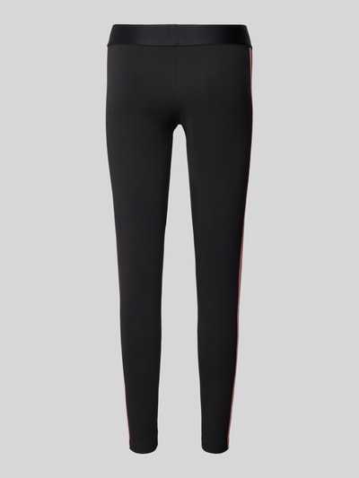 ADIDAS SPORTSWEAR Tight Fit Sportleggings mit Label-Print Black 3