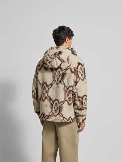DAILY PAPER Fleecejacke mit Stehkragen Offwhite 5