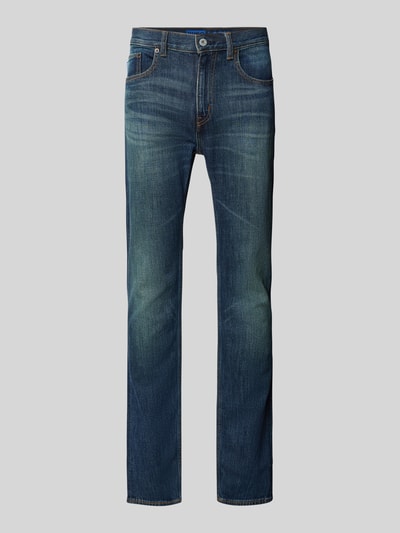 Hugo Blue Regular Fit Jeans mit 5-Pocket-Design Modell 'Ash' Jeansblau 2