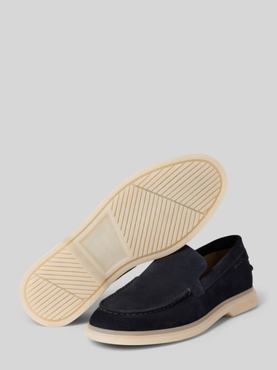 Gant Mocassins met siernaden, model 'Boery' Marineblauw - 3