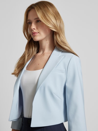 Betty Barclay Cropped Blazer mit Reverskragen Hellblau 3