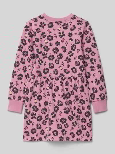 s.Oliver RED LABEL Tailliertes Sweatkleid aus Baumwoll-Mix Mauve 3