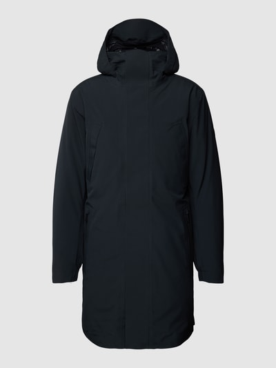 AlphaTauri Parka mit verdecktem Reißverschluss Modell 'KOOV' Black 2