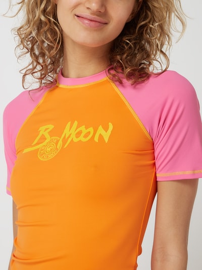 Banana Moon Zwemshirt met logo, model 'Timeo Twister' Oranje - 4