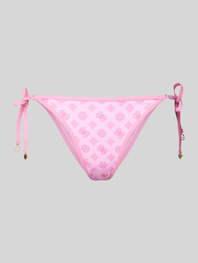 Guess Bikini-Hose mit seitlicher Schnürung Pink 1