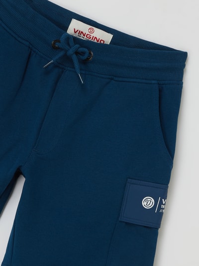 VINGINO Sweatshorts met cargozak, model 'Raiko'  Petrol - 2