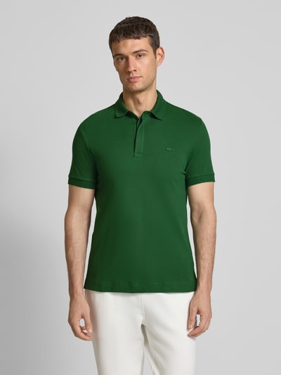 Lacoste Regular fit poloshirt met labeldetail Groen - 4