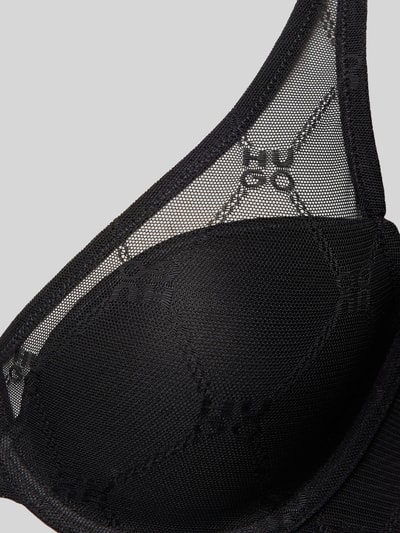 HUGO BH mit Label-Details Modell 'Sporty Lace' Black 2