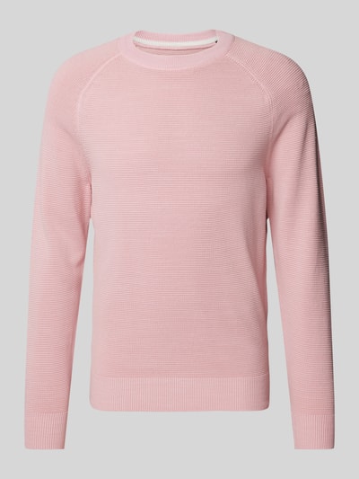 Marc O'Polo Gebreide pullover met ribboorden Roze - 2