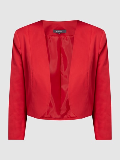 Montego Korte blazer met open voorkant  Rood - 2