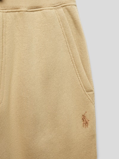 Polo Ralph Lauren Teens Spodnie dresowe z elastycznym ściągaczem Khaki 2