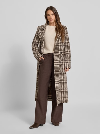 Neo Noir Straight Leg Stoffhose mit Viskose-Anteil Modell 'Emmett' Mittelgrau 1