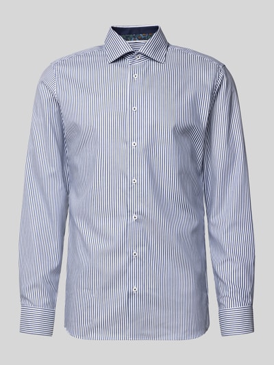 ETERNA Regular Fit Business-Hemd mit Kentkragen Marine 2