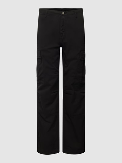 Carhartt Work In Progress Cargohose in unifarbenem Design Black 2