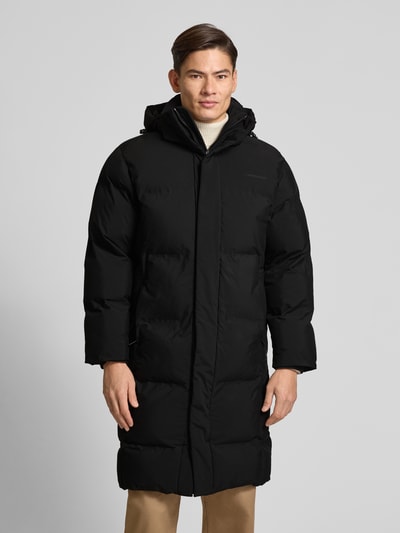 Lindbergh Steppmantel mit Kapuze Modell 'Recycled padded coat' Black 4