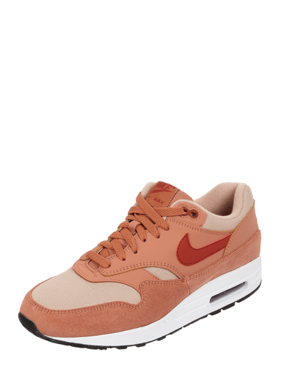 Nike Sneaker 'Air Max 1' aus Leder und Textil Rosa 1