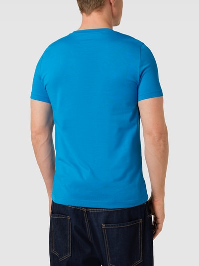 Tommy Hilfiger T-Shirt mit Label-Stitching Royal 5