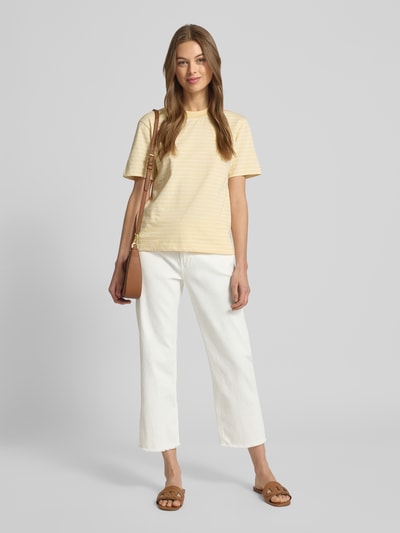 s.Oliver RED LABEL Straight fit jeans van katoenmix, model 'KAROLIN' Wit - 1