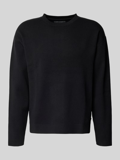 Jack & Jones Premium Strickpullover mit Rundhalsausschnitt Modell 'BRADFORT' Black 2