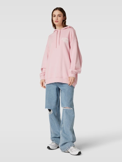 Marc O'Polo Denim Oversized hoodie met labelprint Roze - 1