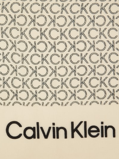 CK Calvin Klein Schal aus Modal-Viskose-Mix Black 3