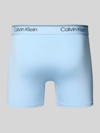 Calvin Klein Underwear Obcisłe bokserki z elastycznym paskiem z logo w zestawie 3 szt. Niebieski 3