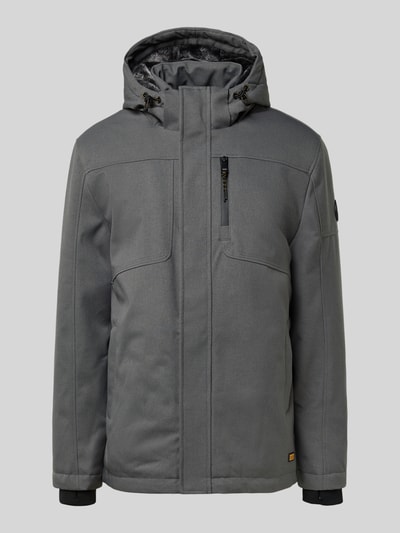 CARS JEANS Jack met capuchon, model 'ROCKO' Grafiet - 2