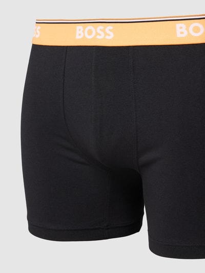 BOSS Trunks mit elastischem Logo-Bund im 3er-Pack Black 2