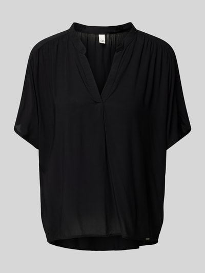 QS Blusenshirt mit V-Ausschnitt Black 2