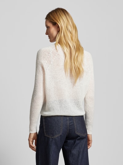 Marella Gebreide pullover met raglanmouwen, model 'NIEVO' Offwhite - 5