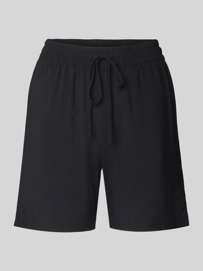 Soyaconcept Shorts aus Viskose mit elastischem Bund Modell 'RADIA' Black 2