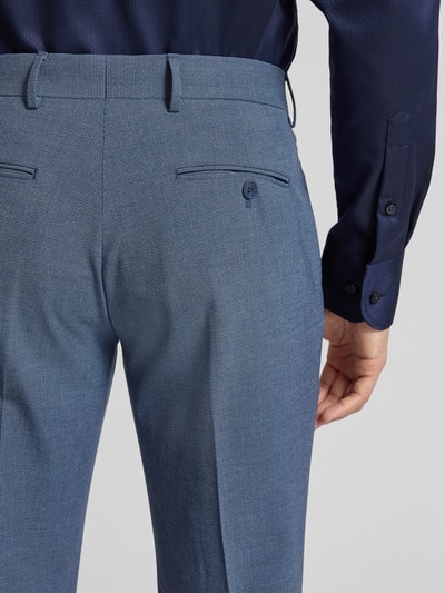 SELECTED HOMME Slim Fit Anzughose mit Allover-Muster Modell 'SLIM-LIAM' Dunkelblau 3