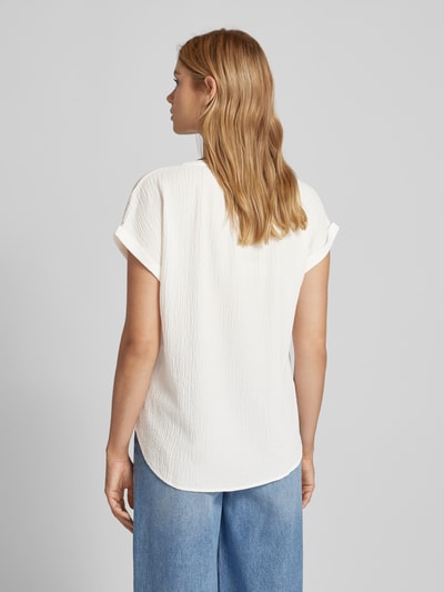 s.Oliver RED LABEL Blouse met structuurmotief Offwhite - 5