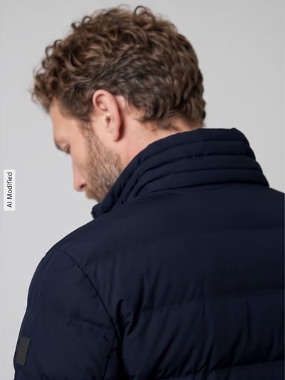 Strellson Regular Fit Steppjacke mit Stehkragen Modell 'MODENA FUSED' Dunkelblau 3