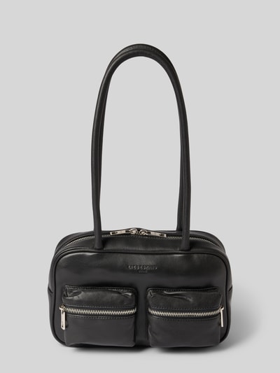 LIEBESKIND BERLIN Shoulder Bag mit Logo-Prägung Modell 'Jil' Black 2