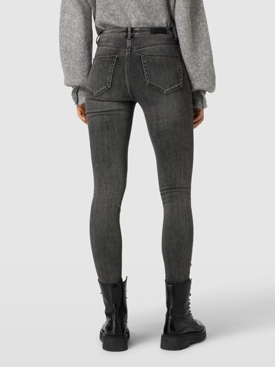 Vero Moda Skinny Fit Jeans im 5-Pocket-Design Modell 'FLASH' Mittelgrau 5
