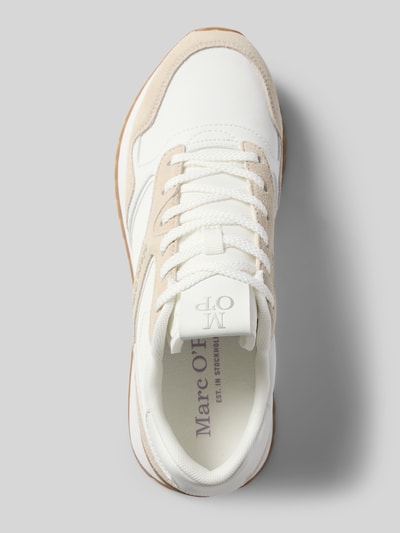 Produktfoto, Sneaker mit Logo Detail Modell 'MAXIMA' von Marc O'Polo, więcej kolorów, zaokrąglony nosek, logo, płaski obcas, sznurowany