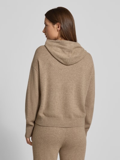 Jake*s Casual Bluza z kapturem z kaszmiru Orzechowy 5