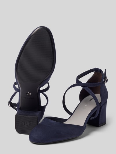 Tamaris Pumps mit Dornschließe Dunkelblau 4