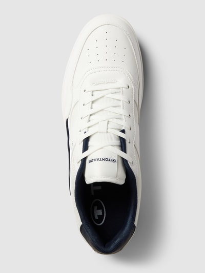 Tom Tailor Sneaker mit Label-Details Weiss 3