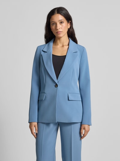 Forever New Blazer met reverskraag, model 'Ariel' Blauw - 4
