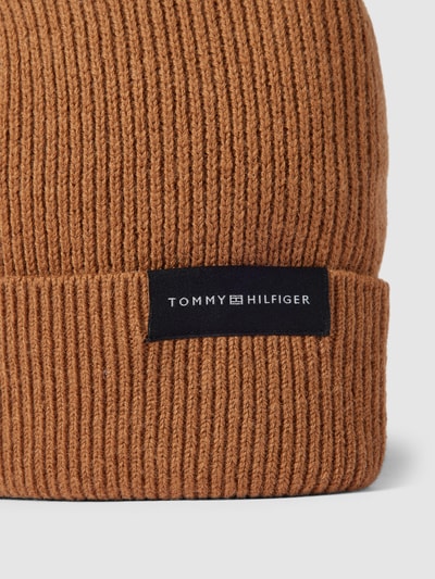 Tommy Hilfiger Muts met logodetails, model 'UPTOWN' Cognac - 2