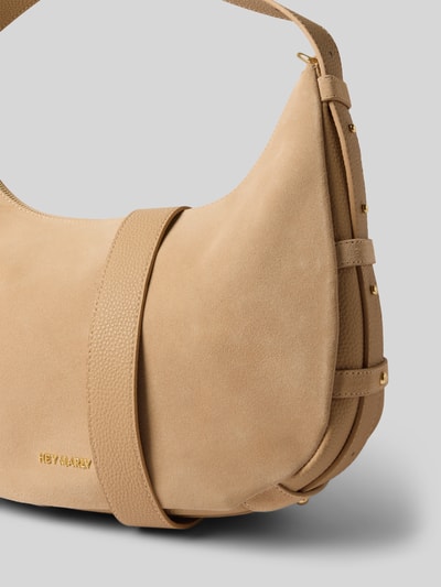 Hey Marly Torebka z aplikacją z logo model ‘Lifetime Sister’ Piaskowy 3