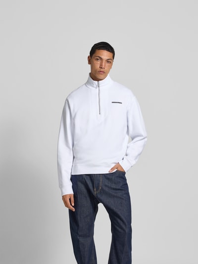 Dsquared2 Sweatshirt mit Label-Print Weiss 4