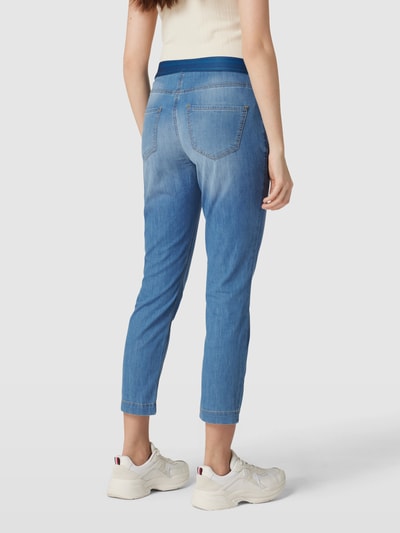 MAC Slim fit jeans in 5-pocketmodel Blauw - 5