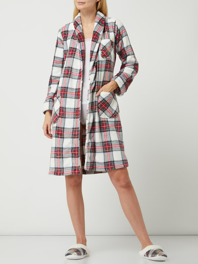 Lauren Ralph Lauren Bademantel mit Tartan-Karo  Rot 7