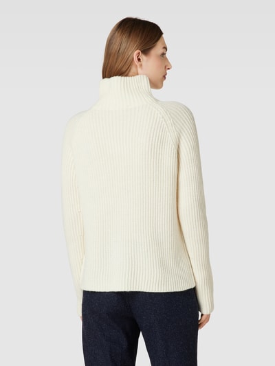 Drykorn Gebreide pullover met opstaande kraag, model 'ARWEN' Ecru - 5