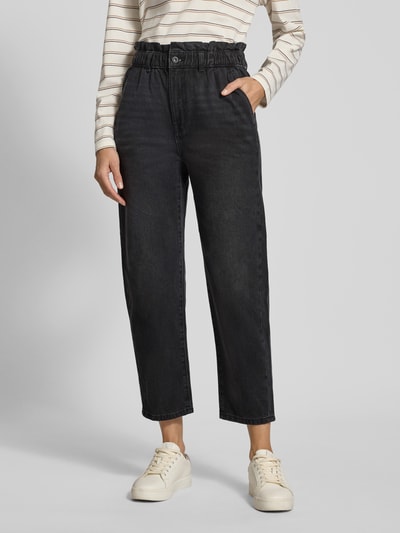 Jake*s Casual Jeans mit elastischem Bund Black 4