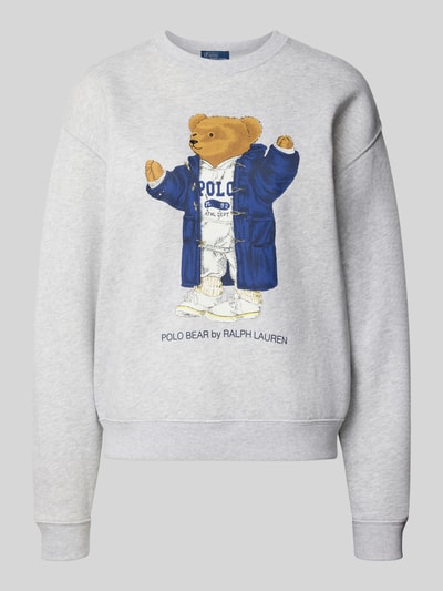 Polo Ralph Lauren Sweatshirt met motiefprint Lichtgrijs - 2