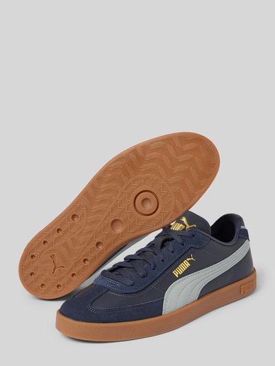 Puma Sneakers met labeldetails, model 'Puma Club II Era' Marineblauw - 4